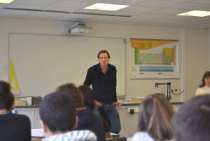 Intervention de P. Humeau en classe de 3ème