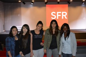 Une matinée chez SFR pour deux classes de lycéens