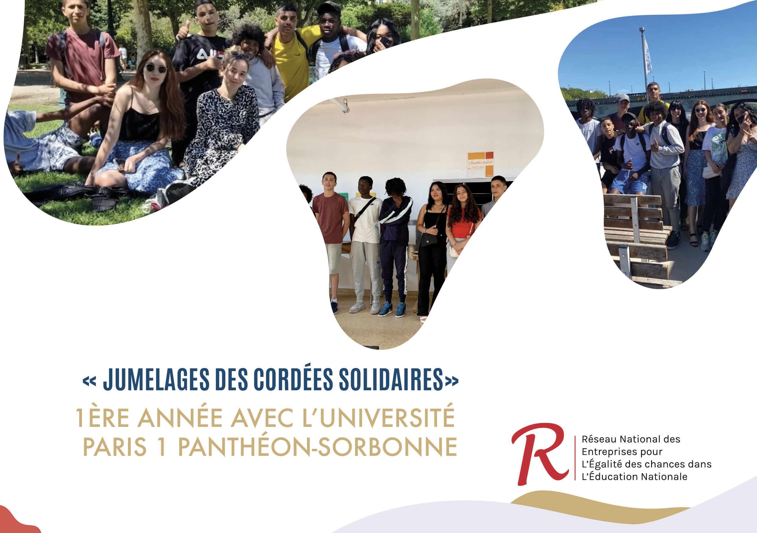 1ère année des « Jumelages des cordées solidaires » de l’université Paris 1 Panthéon-Sorbonne