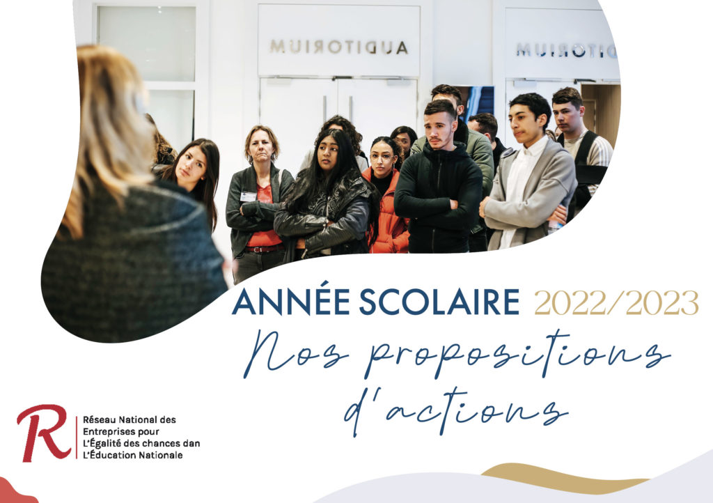 année scolaire 2022/2023 - nos propositions d'actions