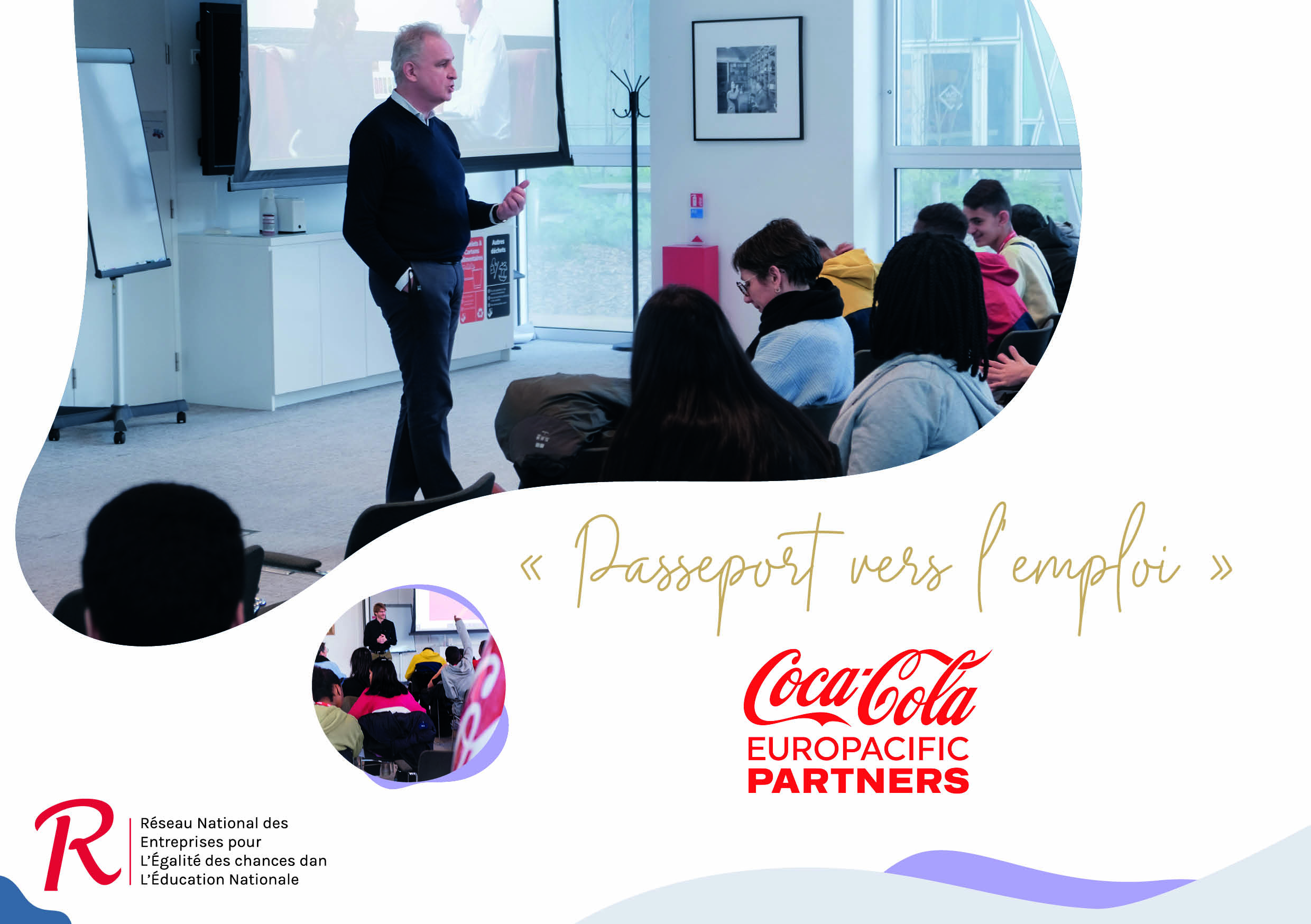 « Passeport vers l’emploi » avec Coca-Cola Europacific Partners